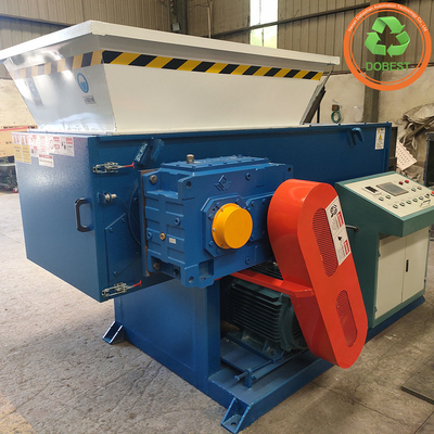 quality Limbah Tekstil Hard Plastik Woven Bag Wood Rubber Shredder Single Shaft untuk Pengolahan factory